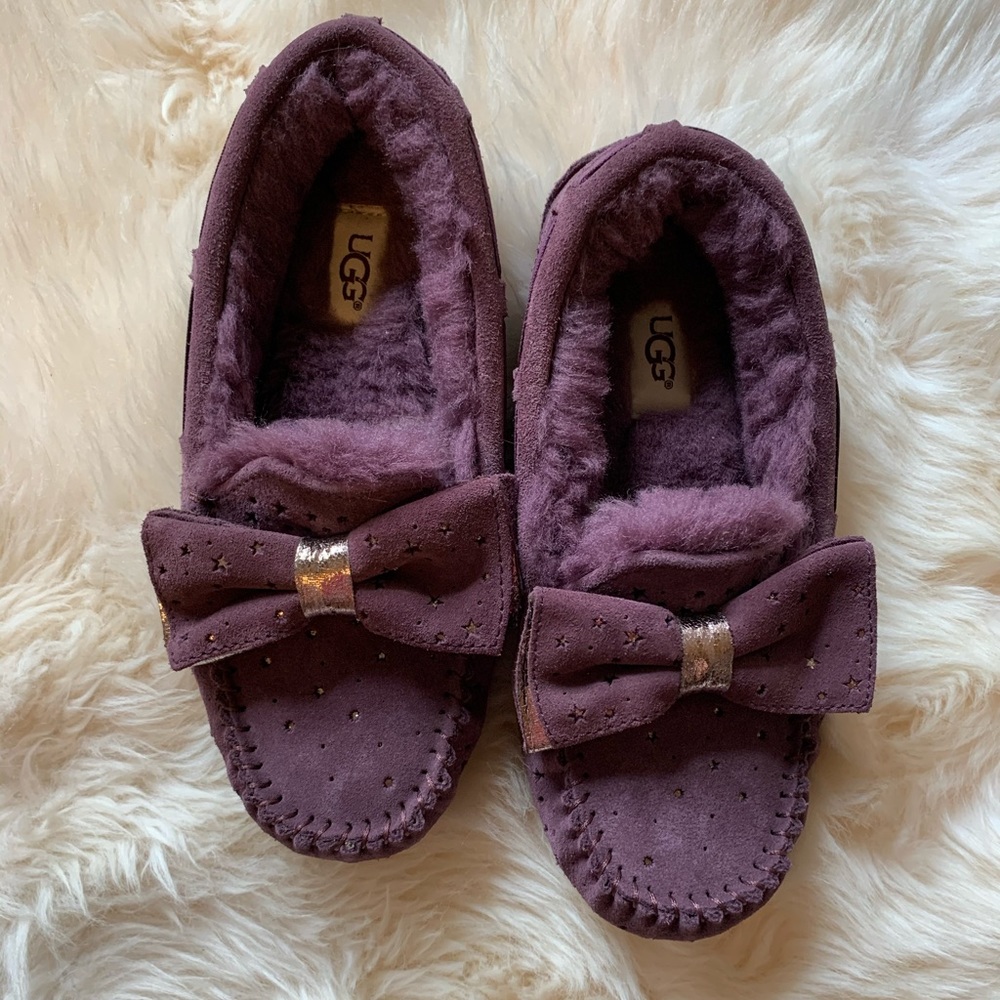 New in Box - UGG Purple Slippers - Sz 6